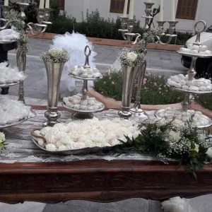 Στολισμός Γάμου Μέταλλο σε Ξύλο