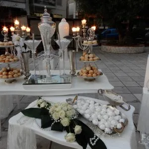 Στολισμός Γάμου Λευκός με Φτερά